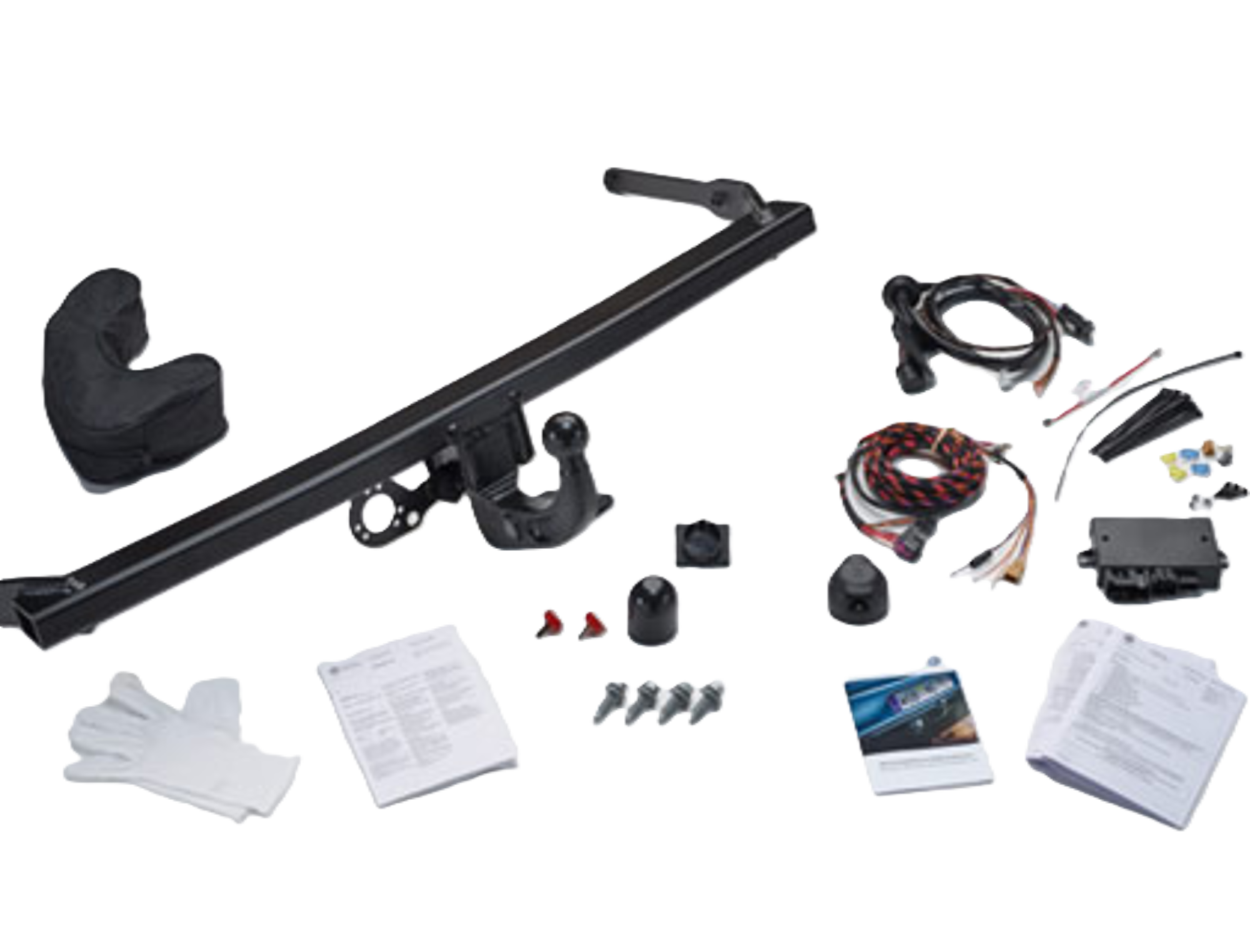 Original Volkswagen Touran Anhængertræk aftagelig kugle 5QA092150C