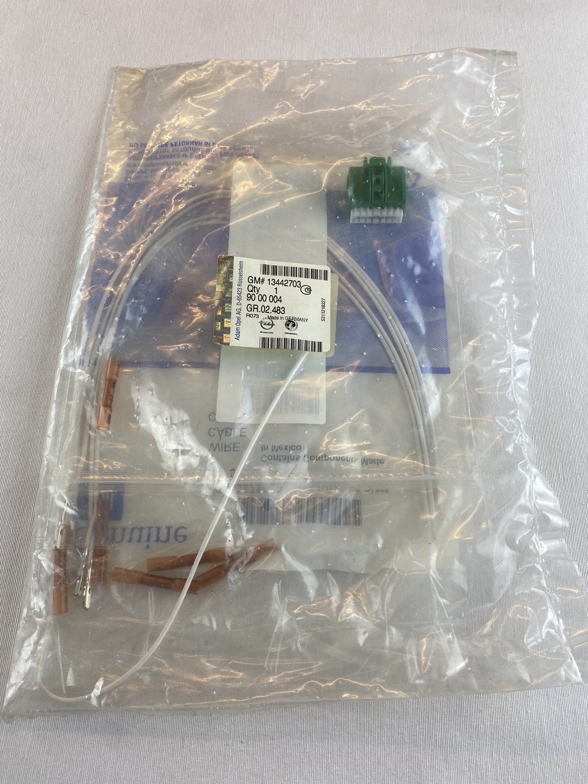 Original Opel Rep.sæt.stik+ledning sædevarme 13442703