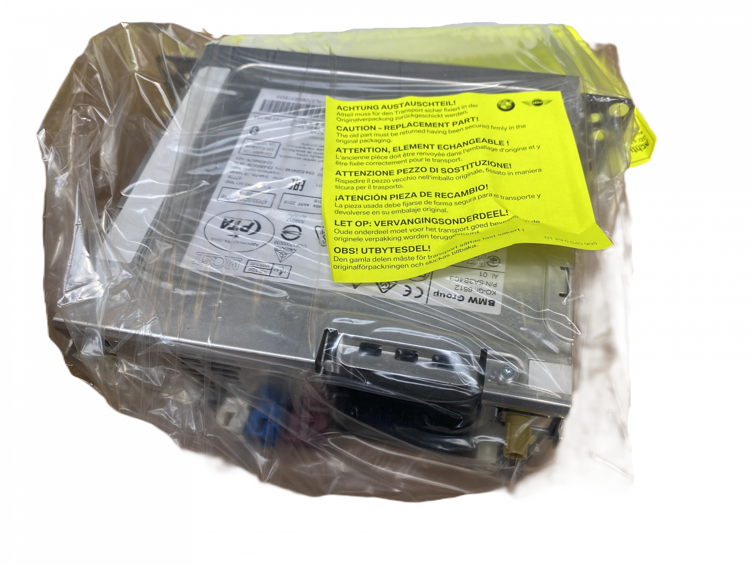 Original BMW styreenhed 65125A3B4C3
