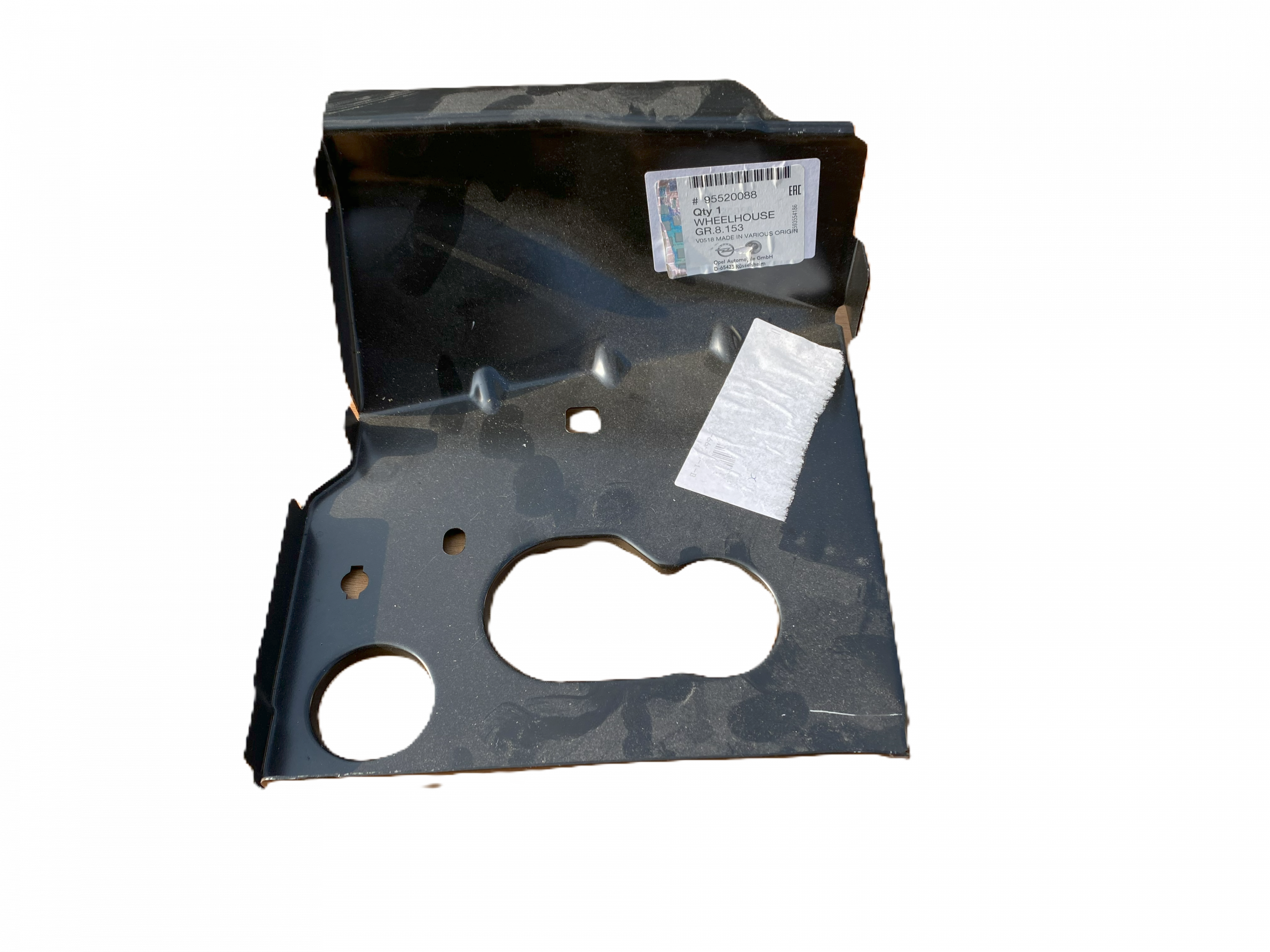 Original Opel Forstærkning hjulkasse 95520088